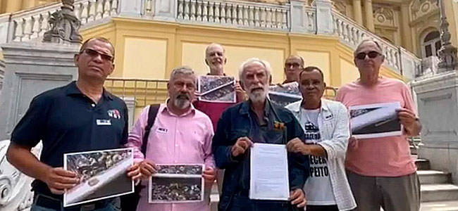 Manifesto exige retomada do controle do sistema metropolitano de trens do Rio por parte do Governo do estado supervia 2
